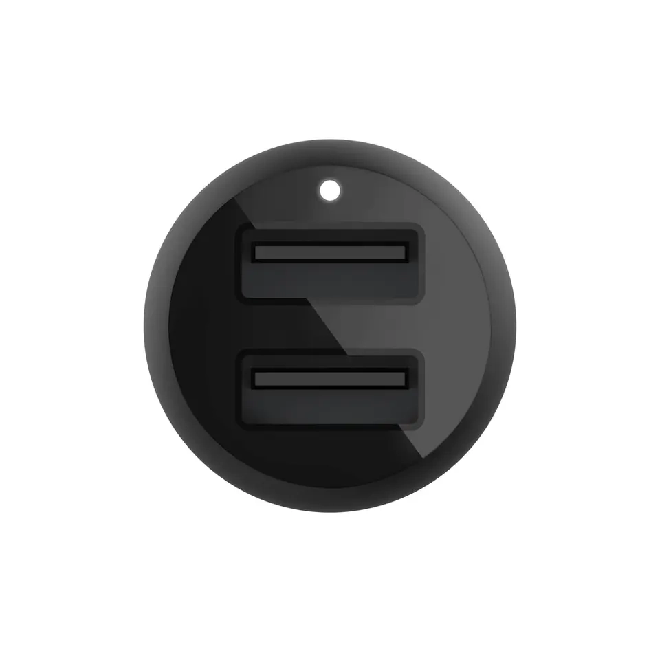 (24W) Dual USB A Auto KFZ Ladegerät BoostCharge   USB C Ladekabel (CCE001bt1MBK) - Schwarz