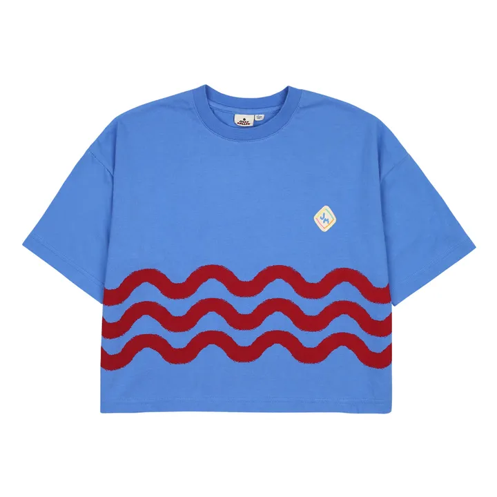 Jelly Mallow T-Shirt Vague | Bleu