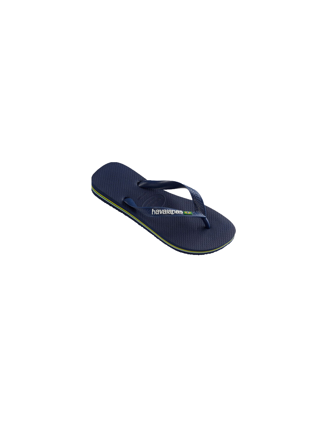 havaianas tongs enfant brasil logo bleu marine