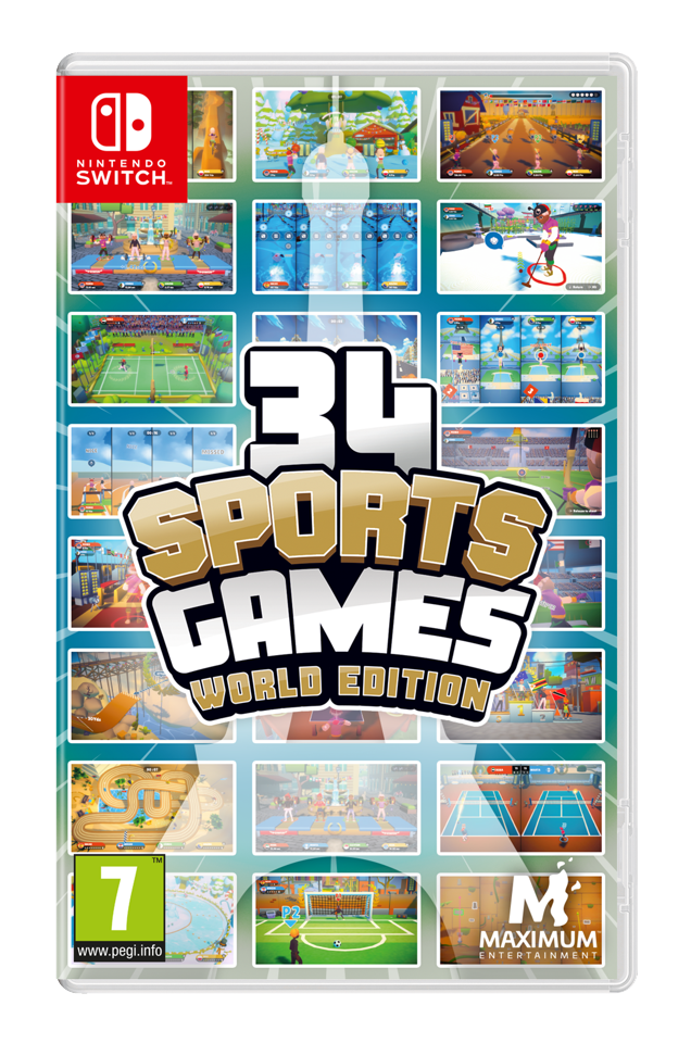34 Sports Games – World Edition- Nintendo Switch