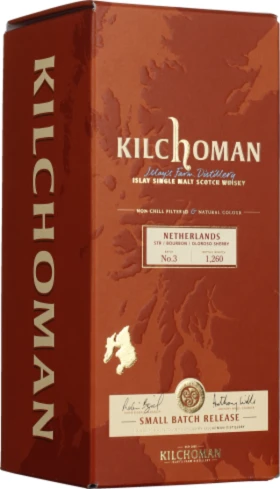 KILCHOMAN THE NETHERLANDS SMALL BATCH NO.3 70CL