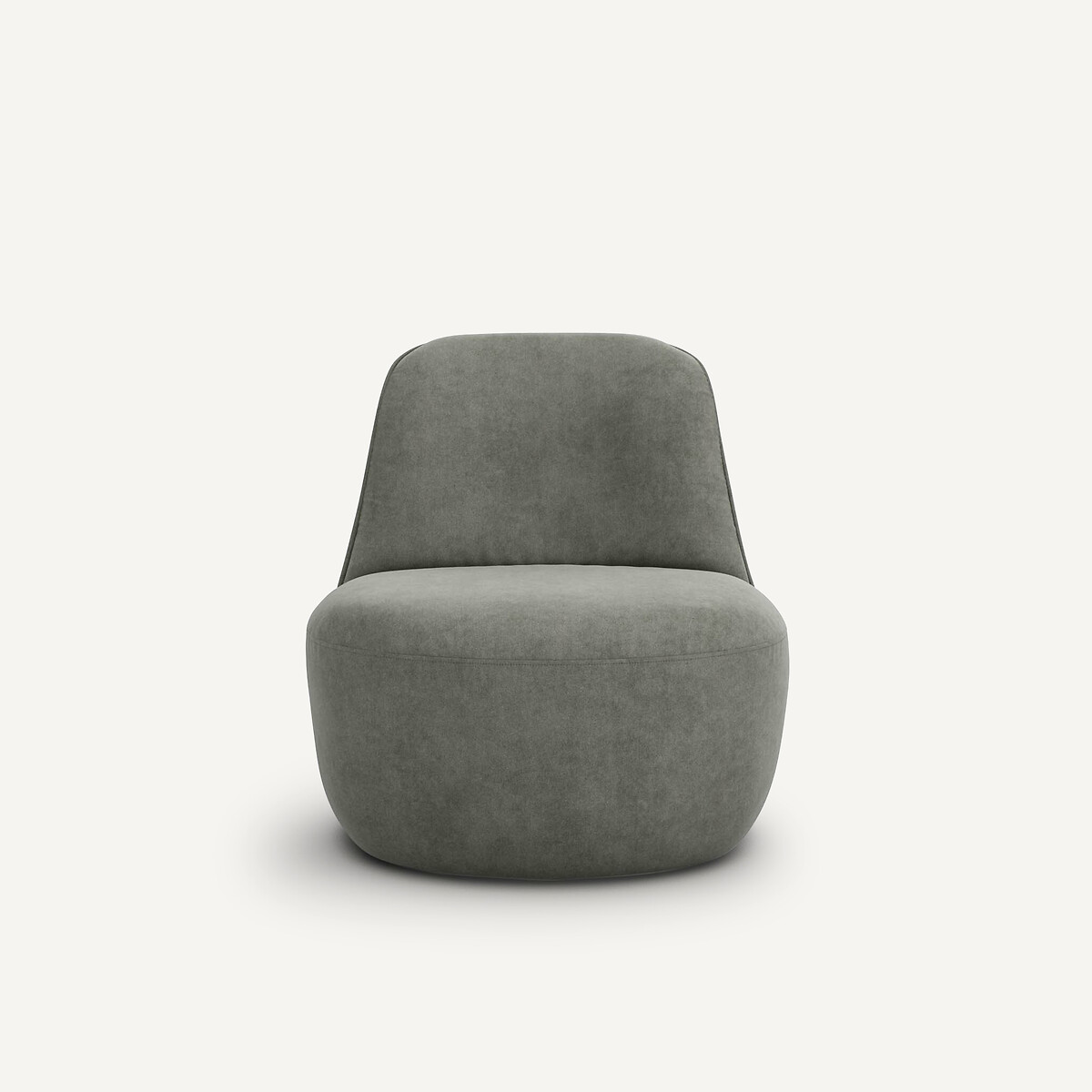 AM.PM<br>Draaifauteuil em fluweel lavado com pedra, Rosebury