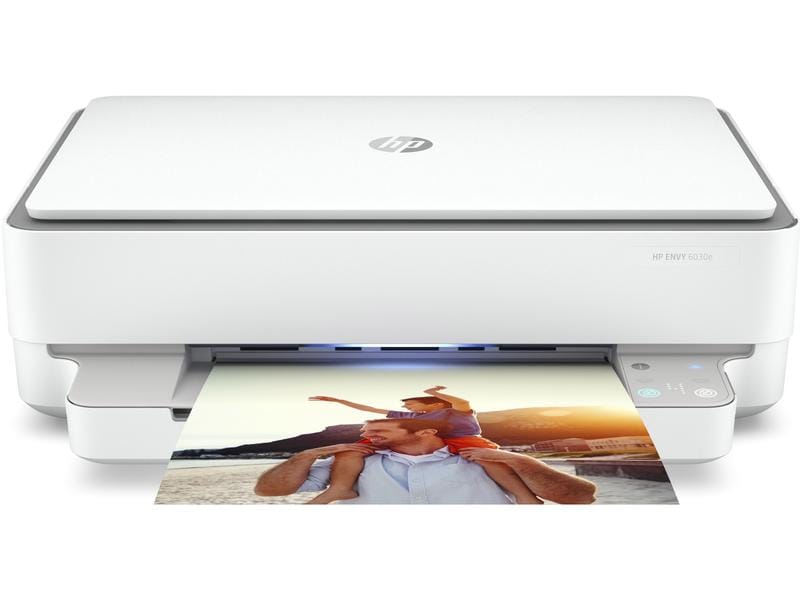 HP Multifunktionsdrucker ENVY 6030e All-in-One 3-in-1-Tintenstrahl-Multifunktionsdrucker mit WLAN, Bluetooth sowie HP Plus mit vielen zusätzlichen Services