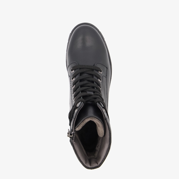 Tamaris Comfort leren veterboots met chunky zolen