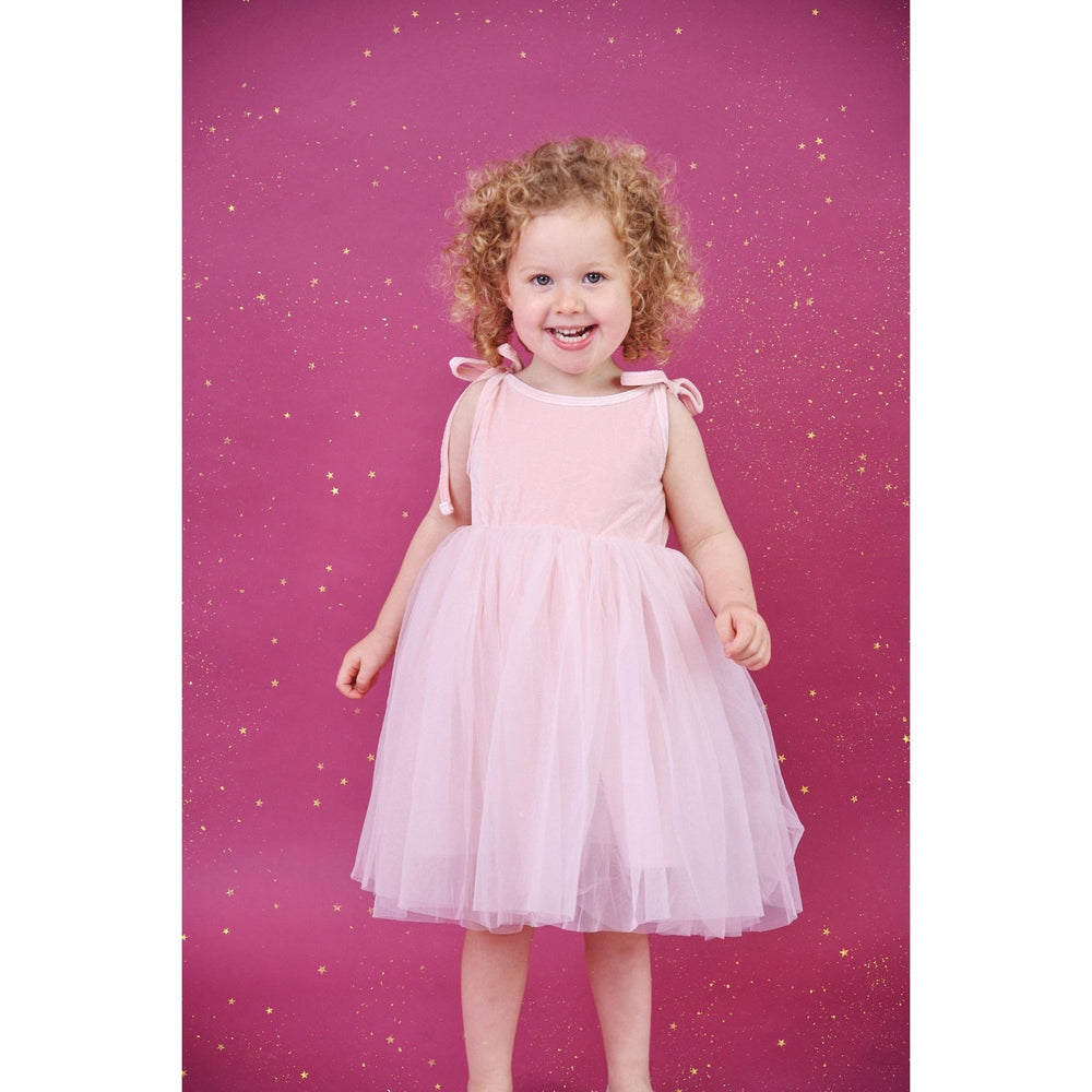 Køb Dolly by Le Petit Tom Pink Dolly Universe Velvet Cosmic Strings Tutu Kjole
