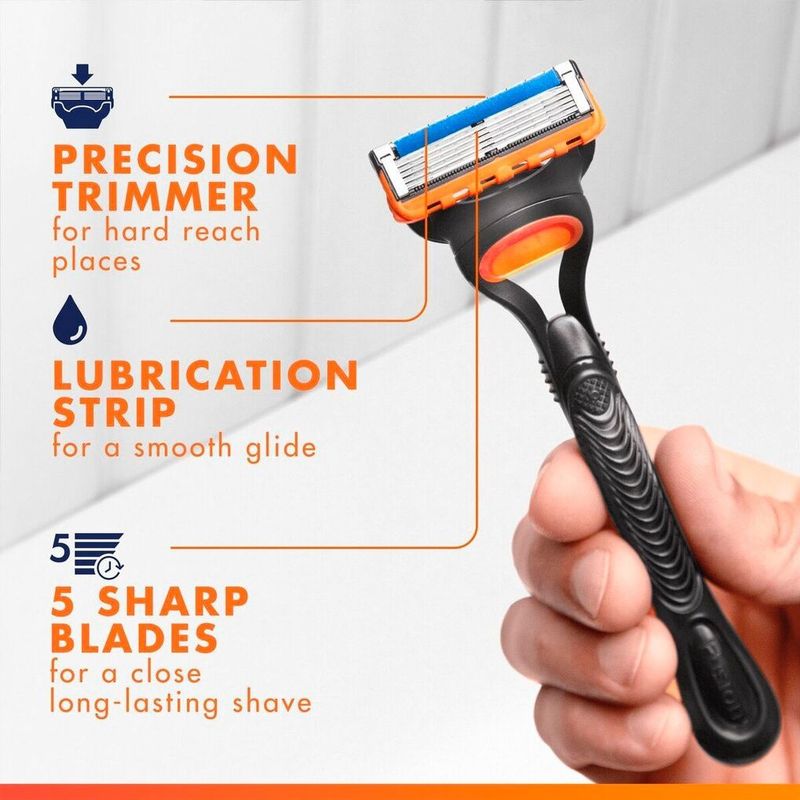 Gillette - Fusion5 - Scheermesjes - 5 Stuks - Lubricatiestrip