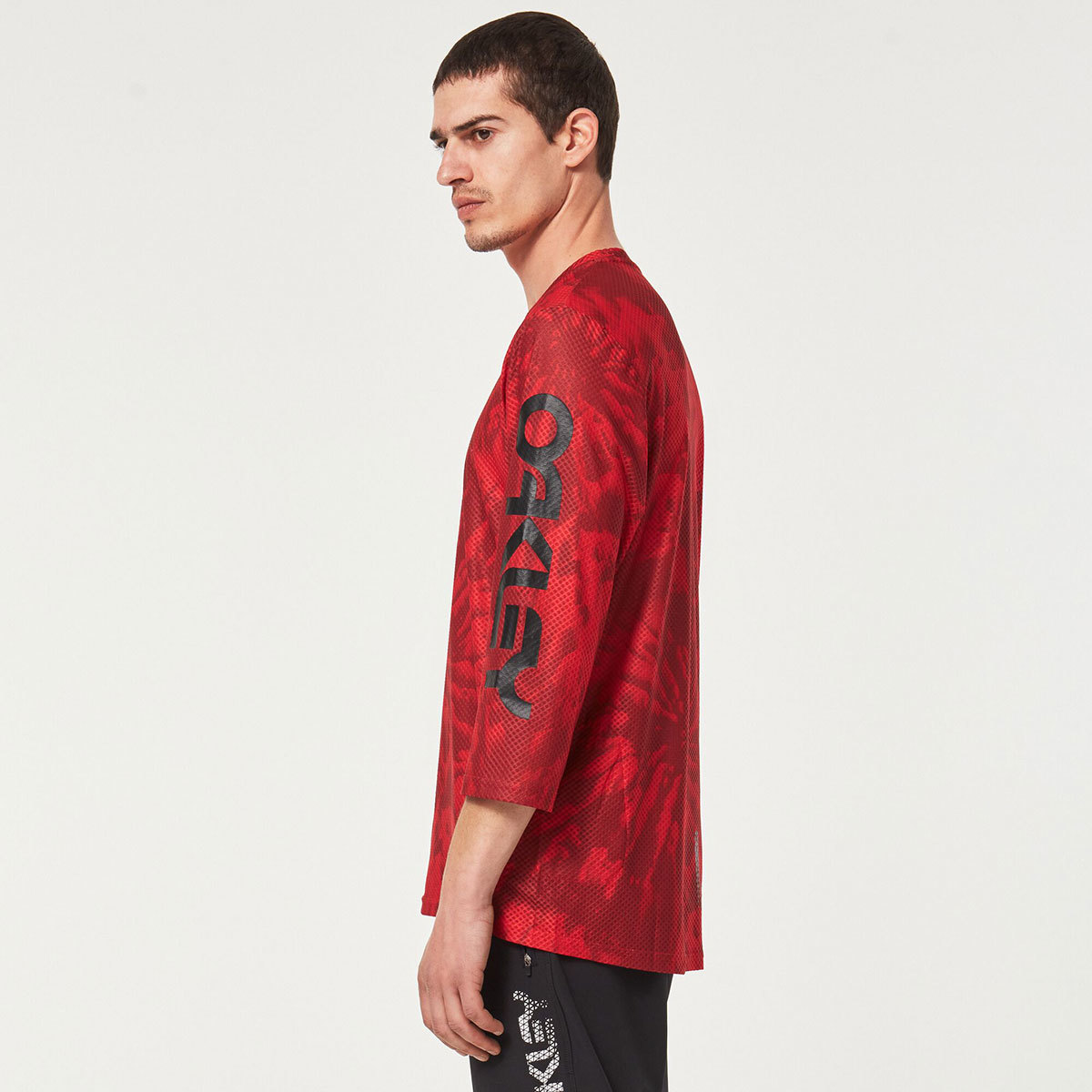 Oakley RIDE Free Fietsshirt Driekwart Mouwen Rood Heren