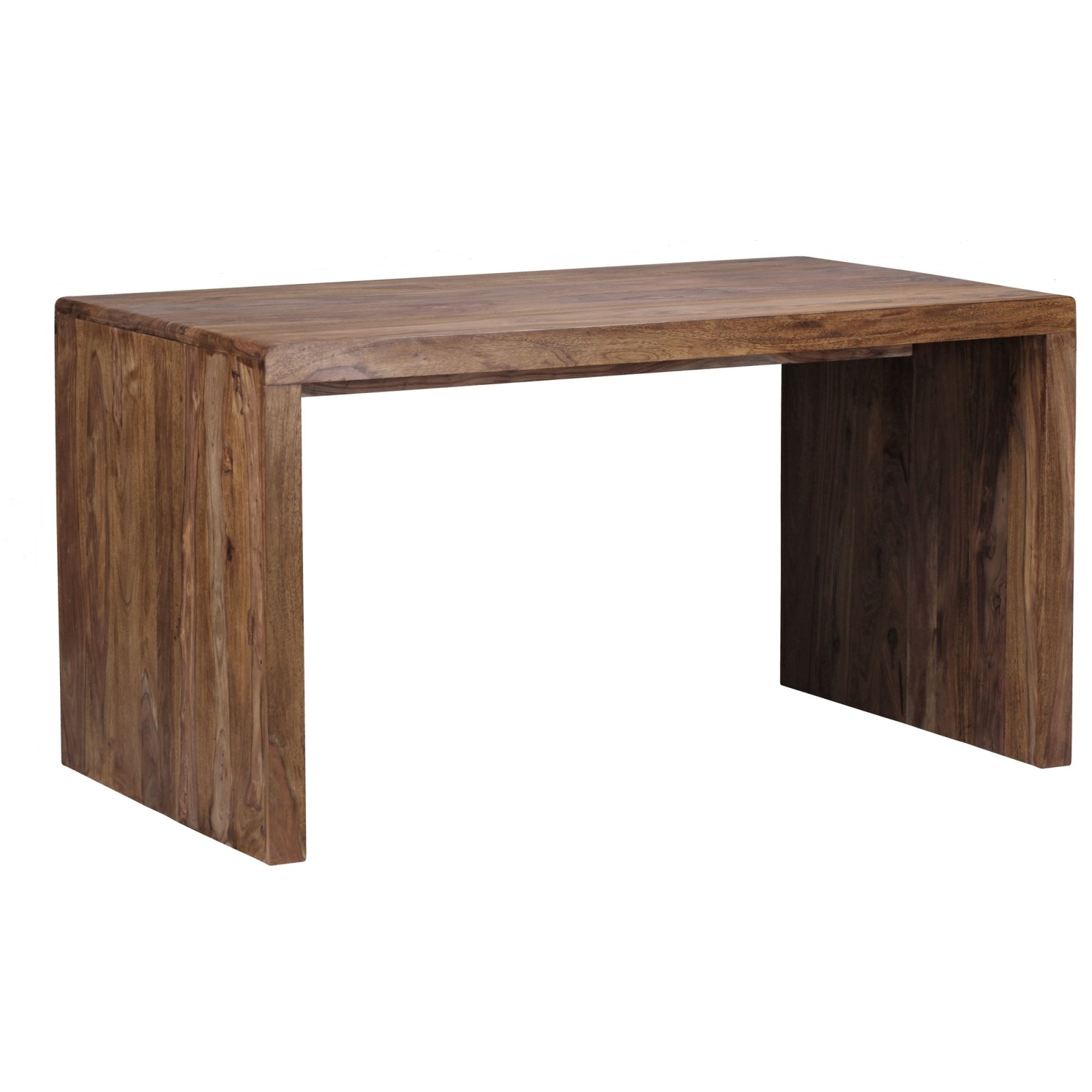 Schreibtisch - Sheesham massiv - 140x80 cm