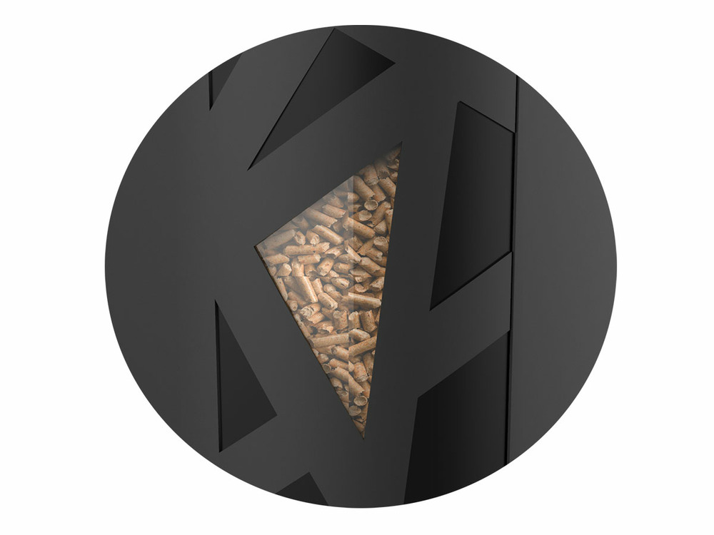 Coffre à granulés xl pour 45 kg de pellets jura montania - 49,5 x 37,9 x 66,4 cm