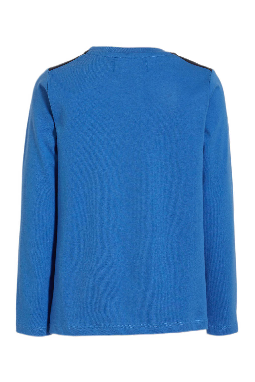 Orange Stars longsleeve Nikai met printopdruk blauw