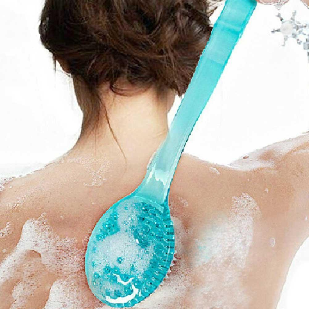Körperreiniger / Körpermassage Tiefenreinigung Doppelseitige Peeling Reinigungsbürste - Blau / Weiss