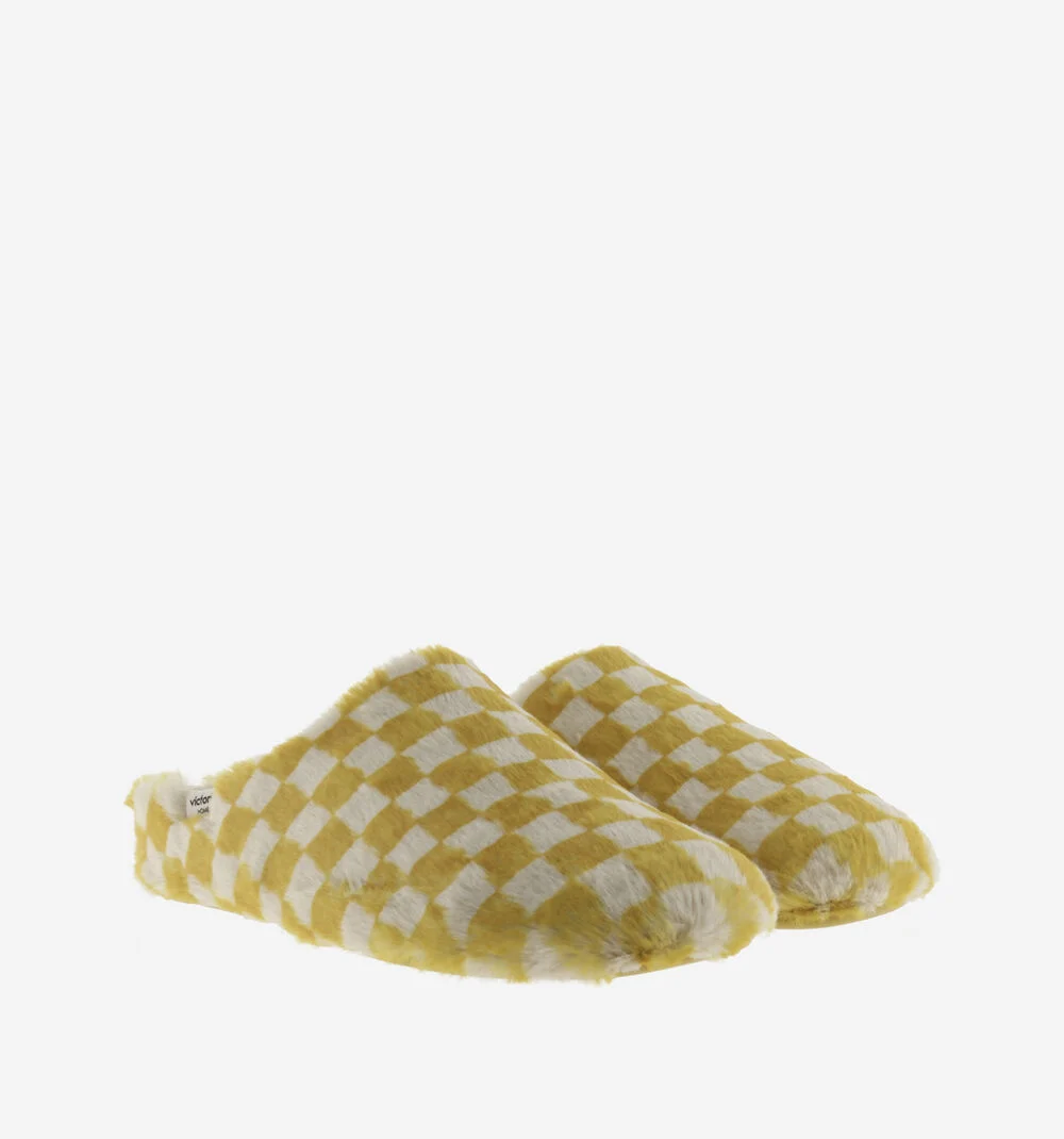 NORTE PRINT SLIPPERSMOSTAZA
