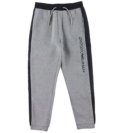Emporio Armani Hosen - Grau Meliert/Navy