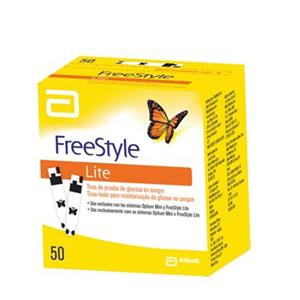 Freestyle Lite Pl Tira Sangue Glic X 50