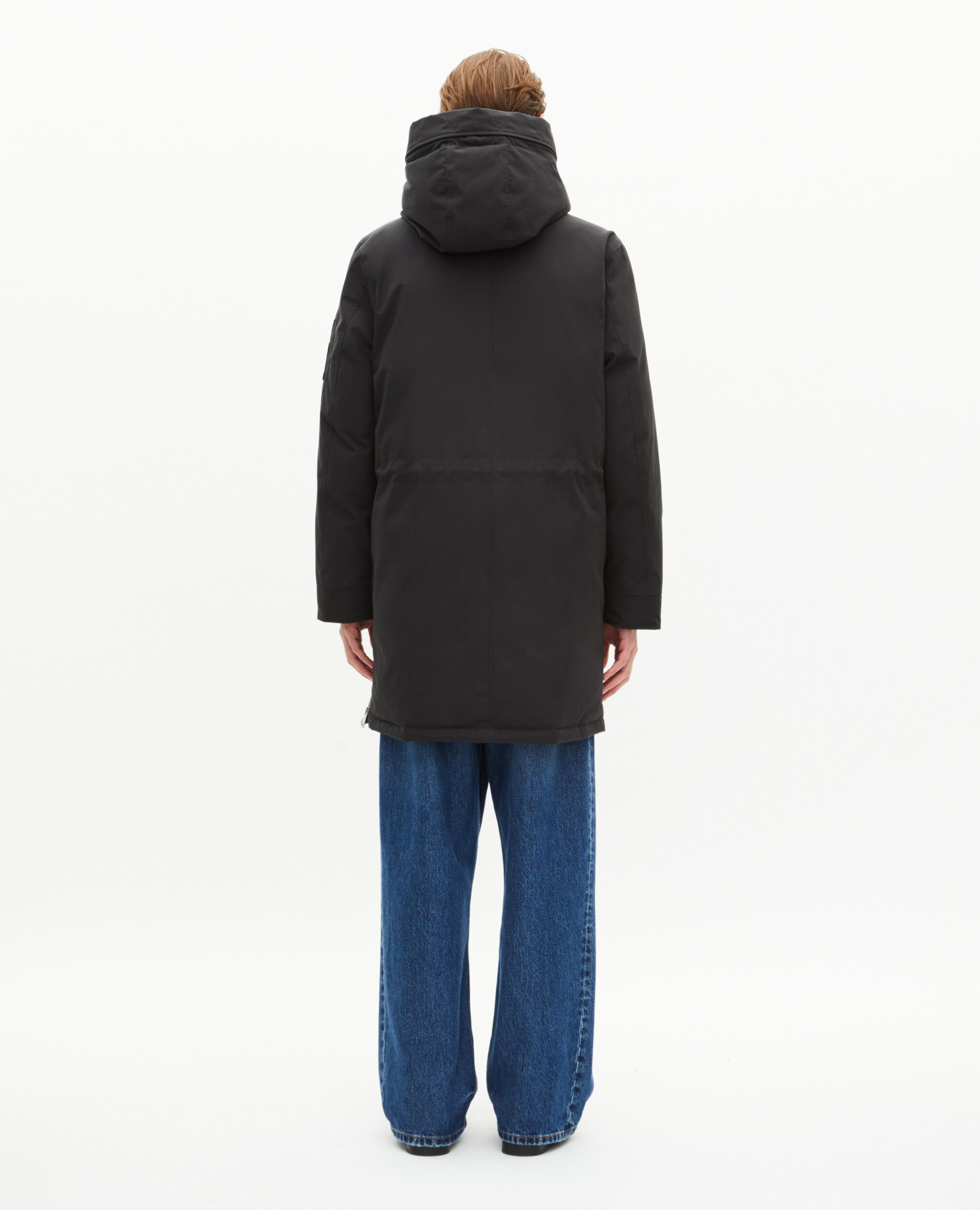 Parka à traitement déperlant grise