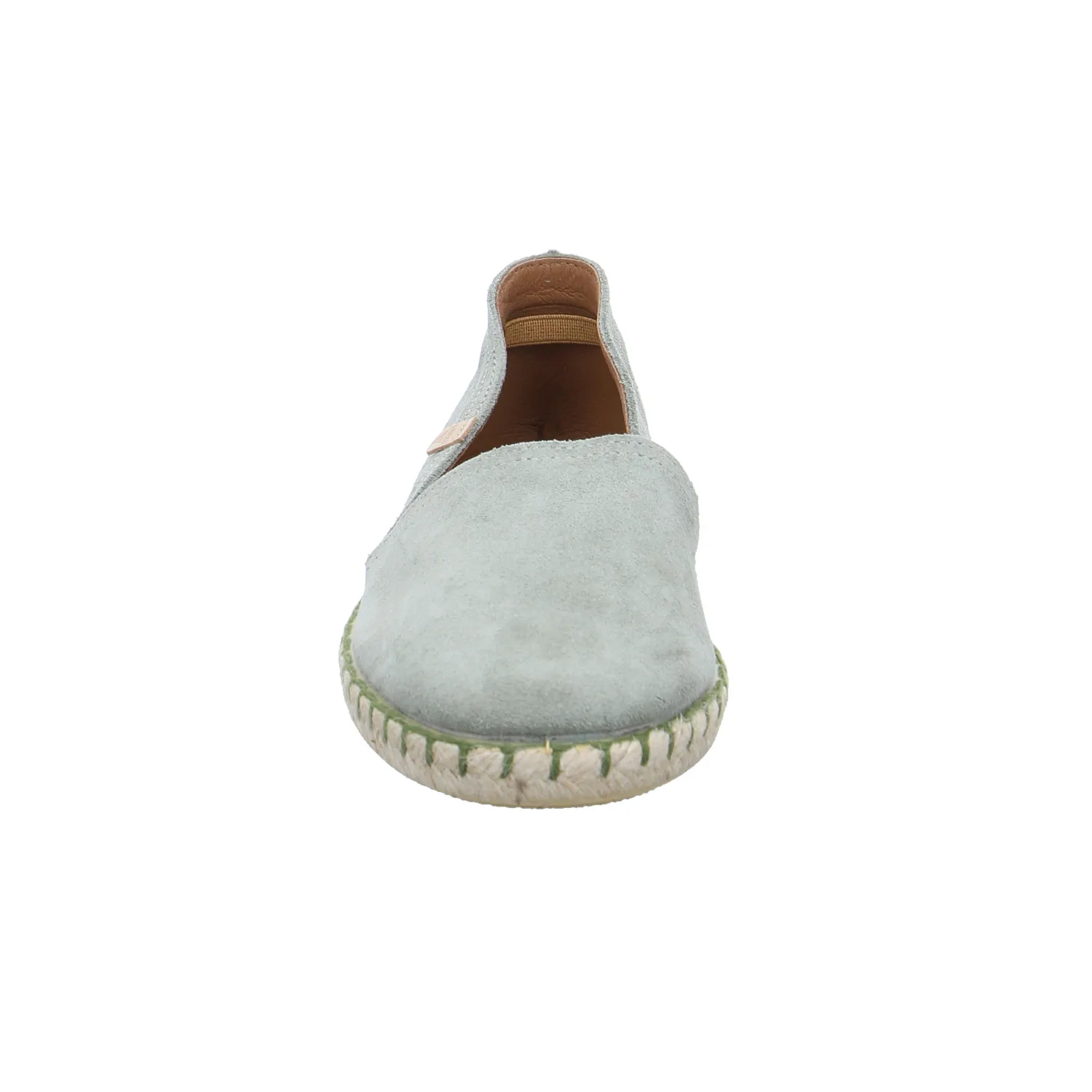 VERBENAS Espadrille Khaki Leder