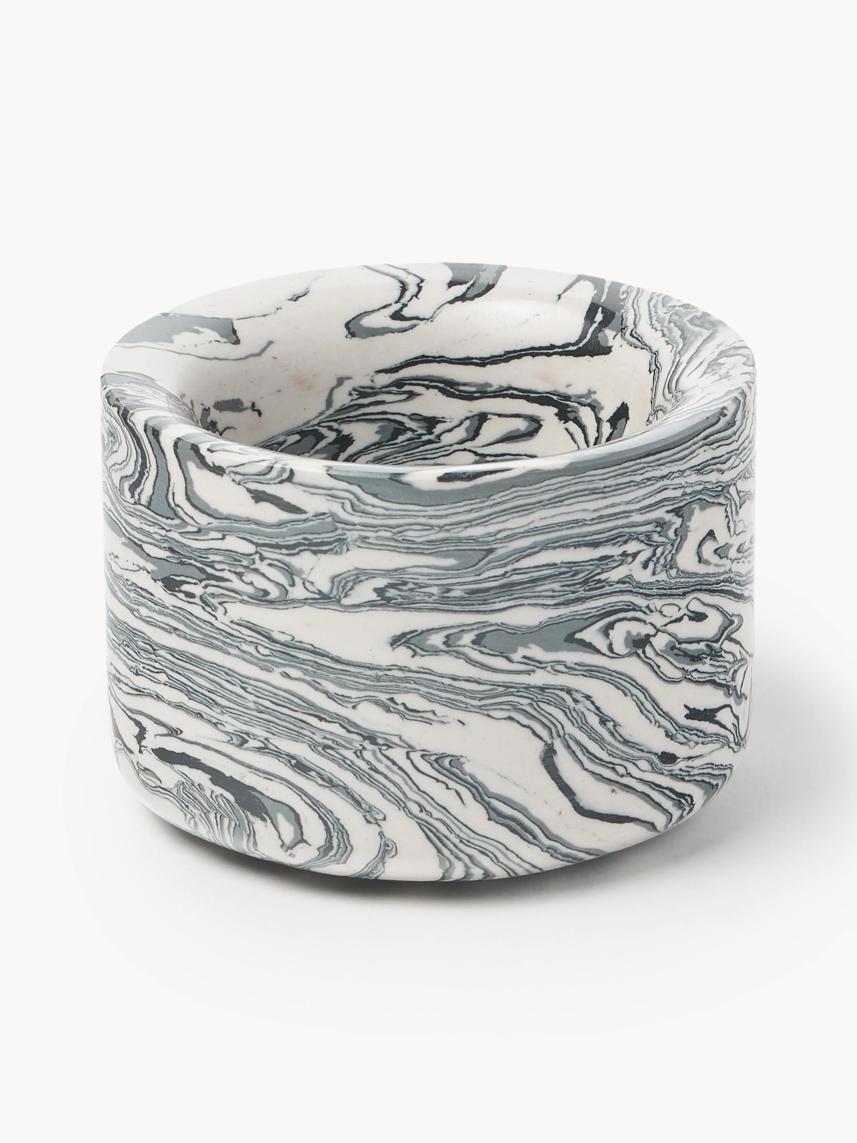 Decoratieve schalen Elara van kunstmarmer, 6-delig