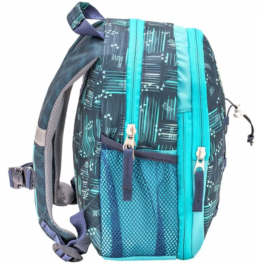 Belmil Kindergartenrucksack Mini Kiddy Kindergartenrucksack für 1-3 Jährige Kinder mit Brustgurt Little Stegosaurus