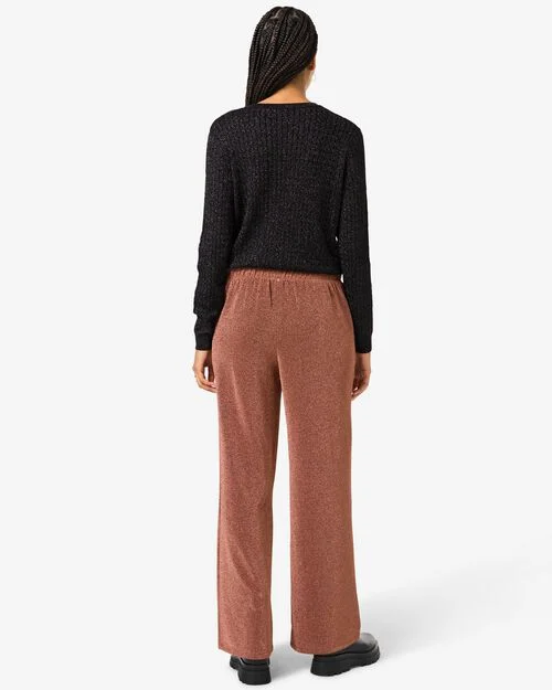 haut femme Emmy à paillettes cuivré