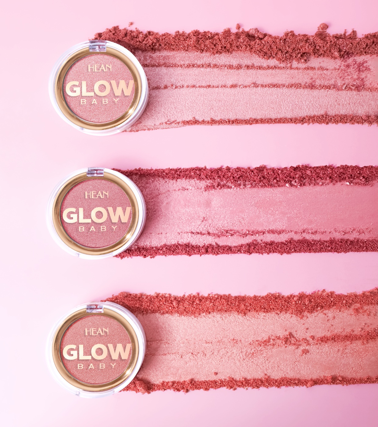 Hean - Blush em pó luminoso Glow Baby - 04: Muse