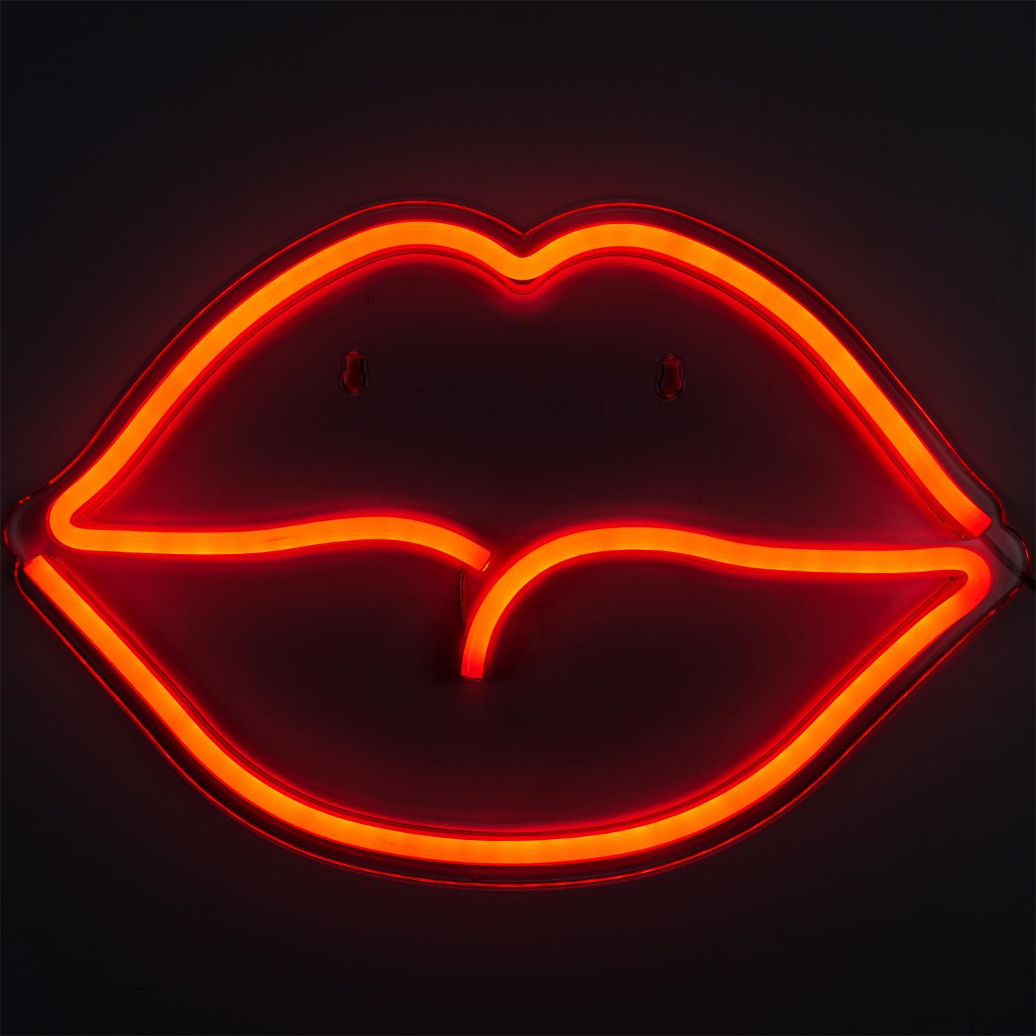 LAMPE LED EFFET NEON BOUCHE USB