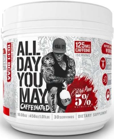 5% Nutrition - All Day You May - Caffeinated - 500gr - Southern Sweet Tea