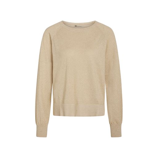 PBO Bekka Striktrøje, Light Gold, M