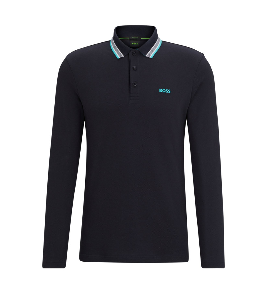 BOSS Polo Marino Pleats
