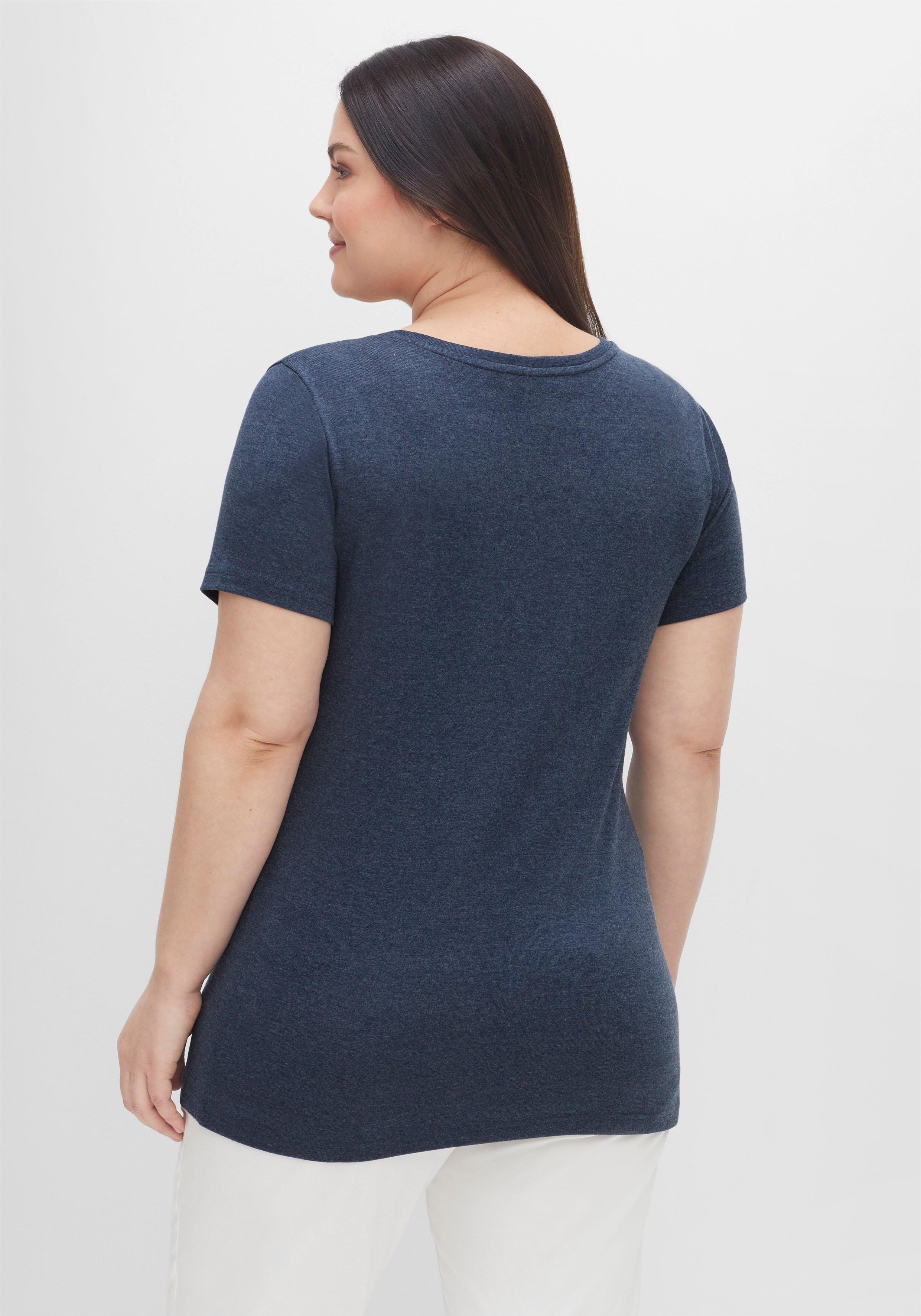 Doppelpack Shirts mit V-Ausschnitt