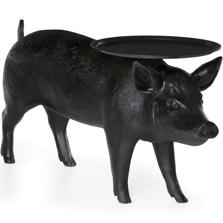 Moooi Pig bijzettafel 167x60 zwart