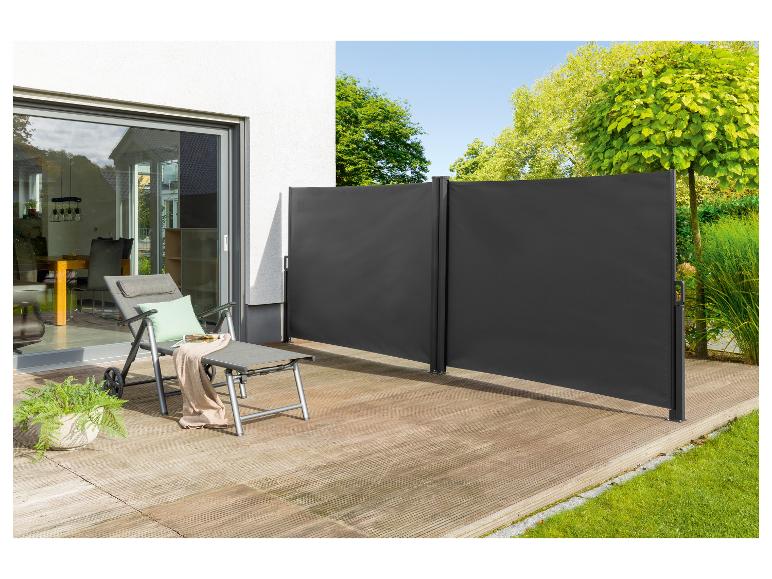 Dubbel windscherm 600 x 160 cm