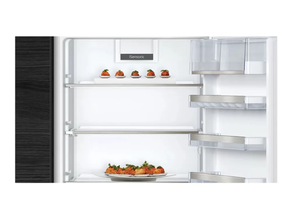 Siemens iQ500 coolEfficiency KI87SADD0 - Køleskab/fryser - bund-fryser - til indbygning - niche - bredde: 56 cm - dybde: 55 cm - højde: 177.5 cm - 270 liter - Klasse D