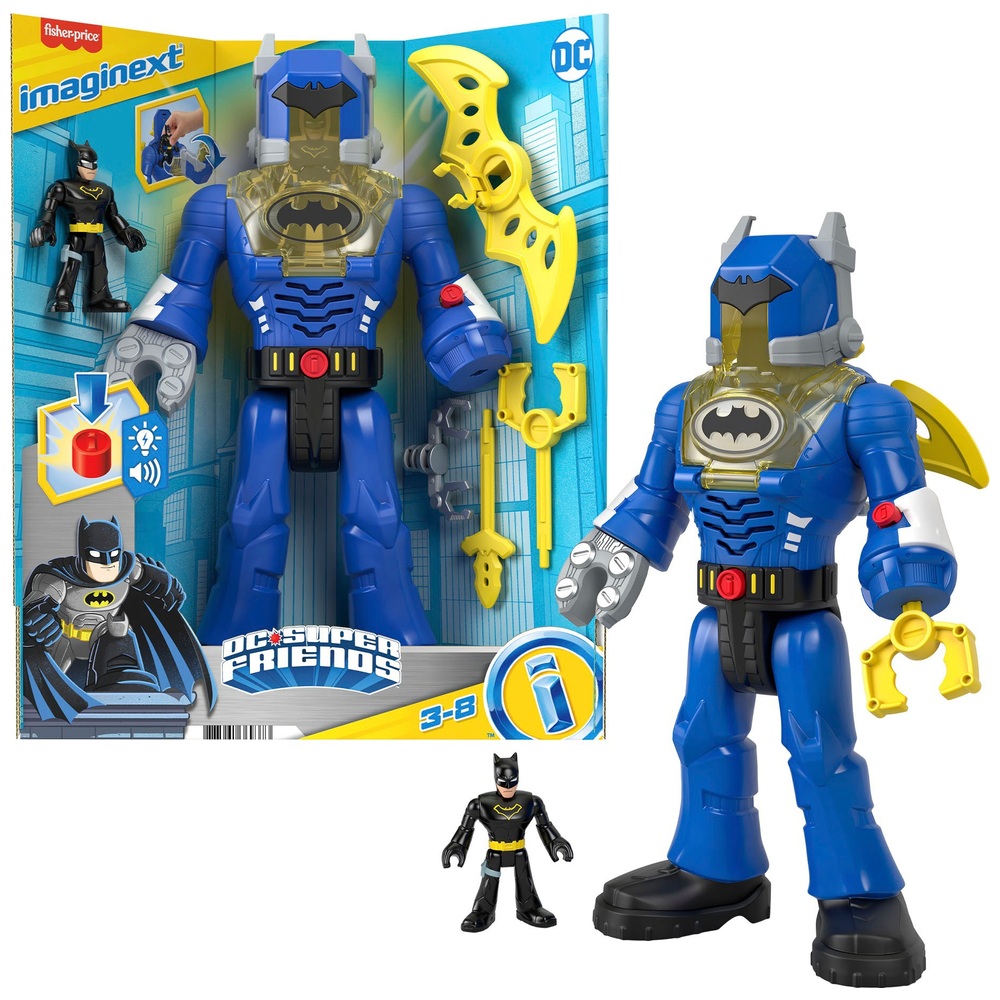 Imaginext DC Batman Insider & Exo Anzug
