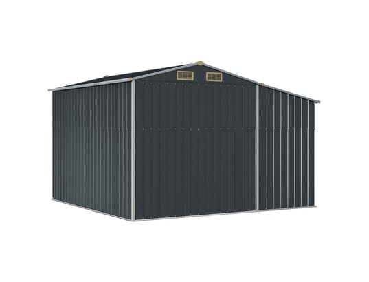 VIDAXL - Abri de jardin anthracite 277x279x179 cm acier galvanisé