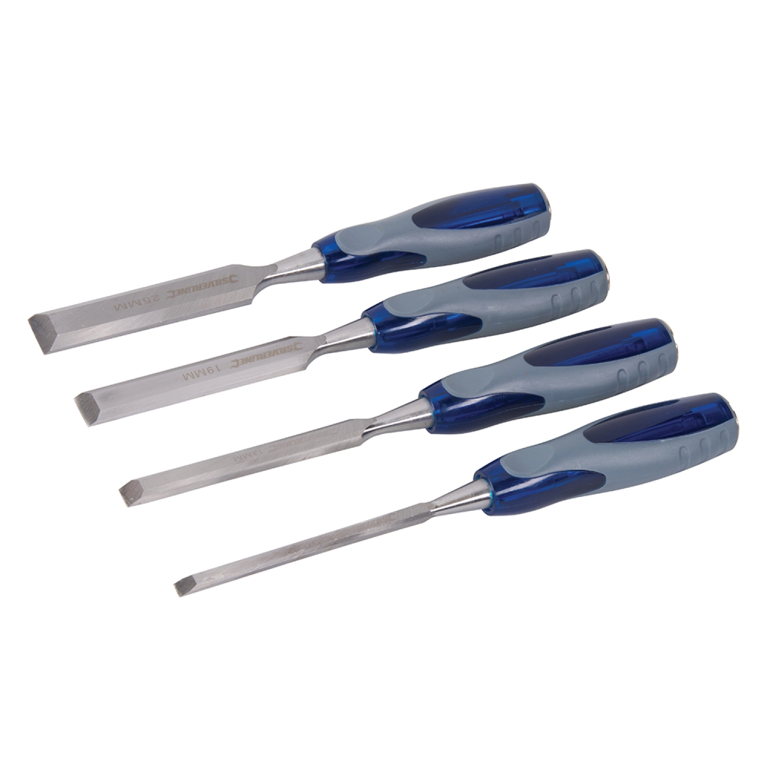 Silverline 633495 4-delige Expert Houtbeitelset