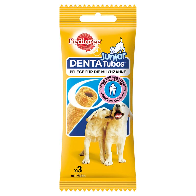 Bâtonnets fourrés Pedigree Dentatubos Puppy à prix discount sur bitiba.fr