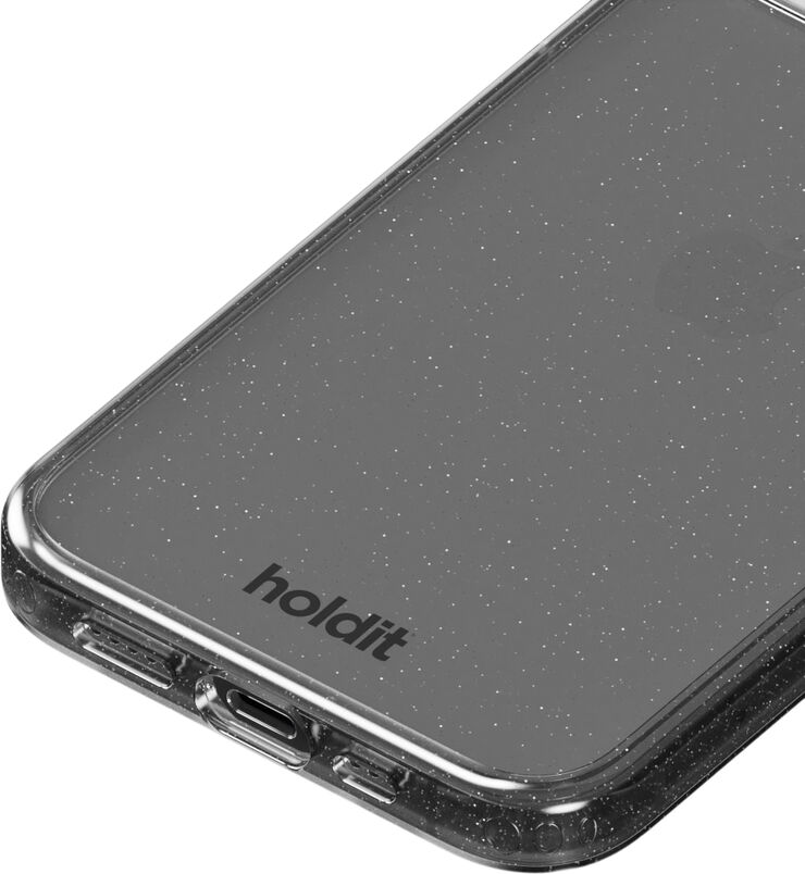 HoldIt Glitter Case iPhone 12/12Pro Sort
