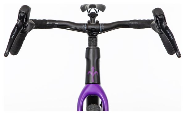 Gravel Bike Wilier Triestina Adlar Shimano GRX 11V 700 mm Noir Violet 2024