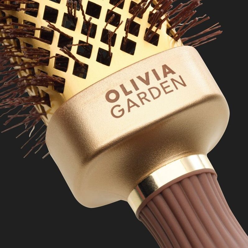 Olivia Garden - Expert Straight Wavy - Hoekige Föhnborstel - 40 mm - 1 st