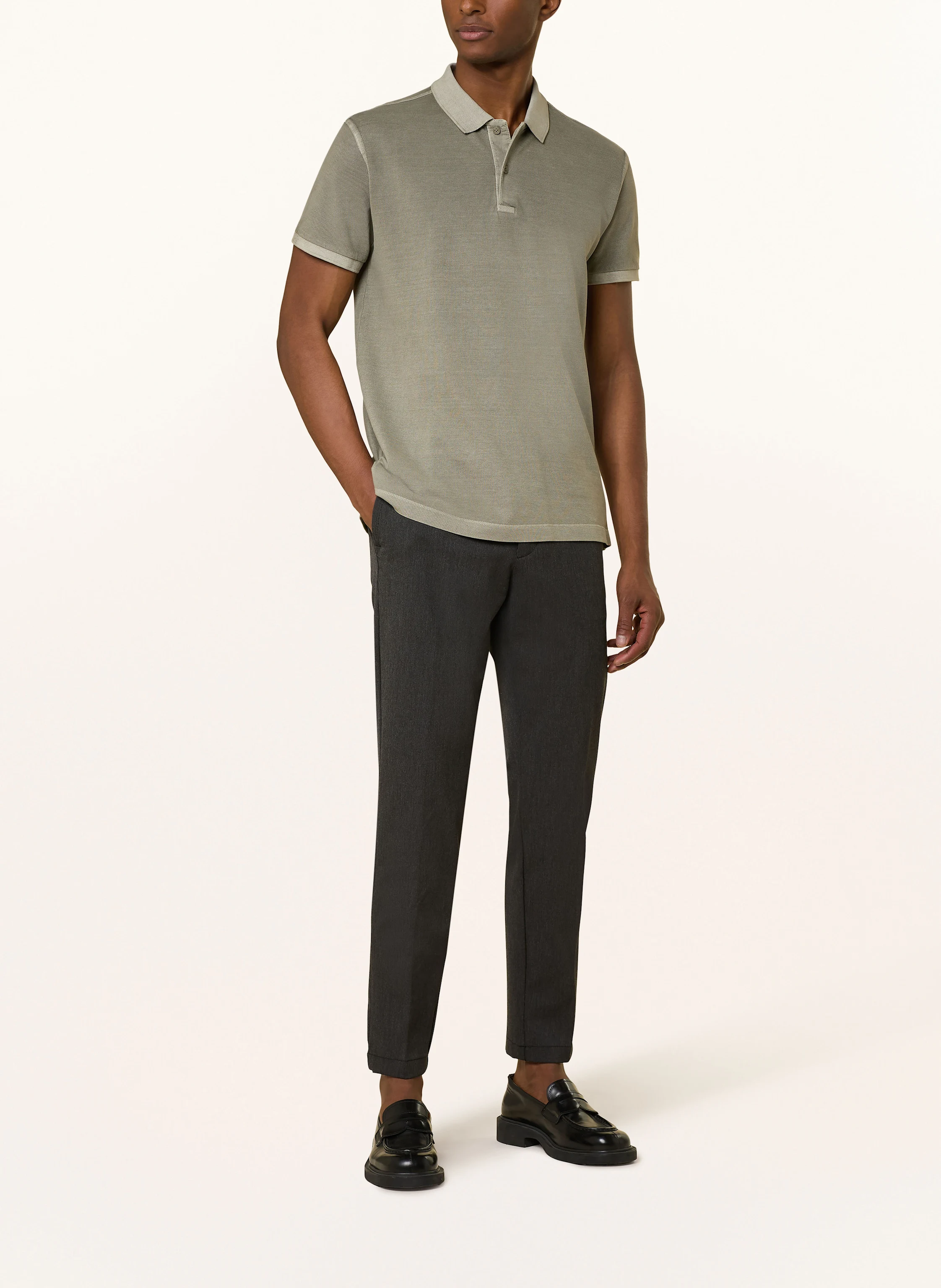 STROKESMAN'S Piqué-Poloshirt