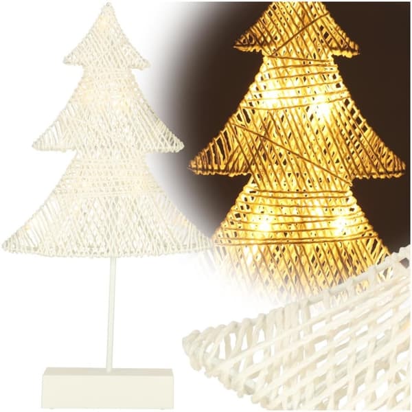 Juletrepynt 39cm LED Varm Gult Batteri