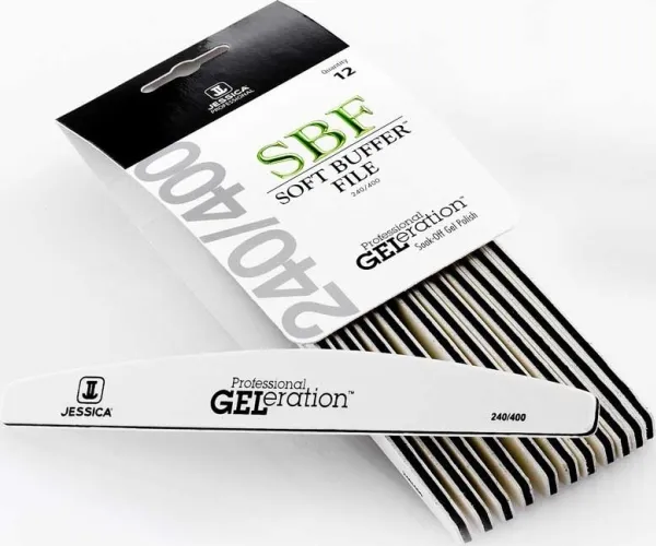 Jessica Jessica, GELeration, Nail File, 12 pcs For Women
