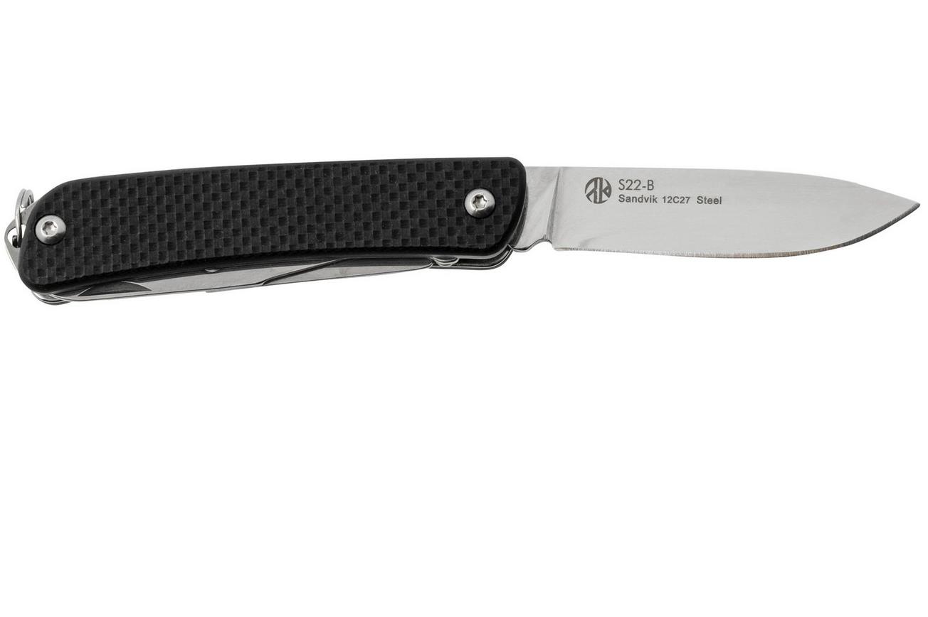 Ruike S22-B Black sleutelhangerzakmes