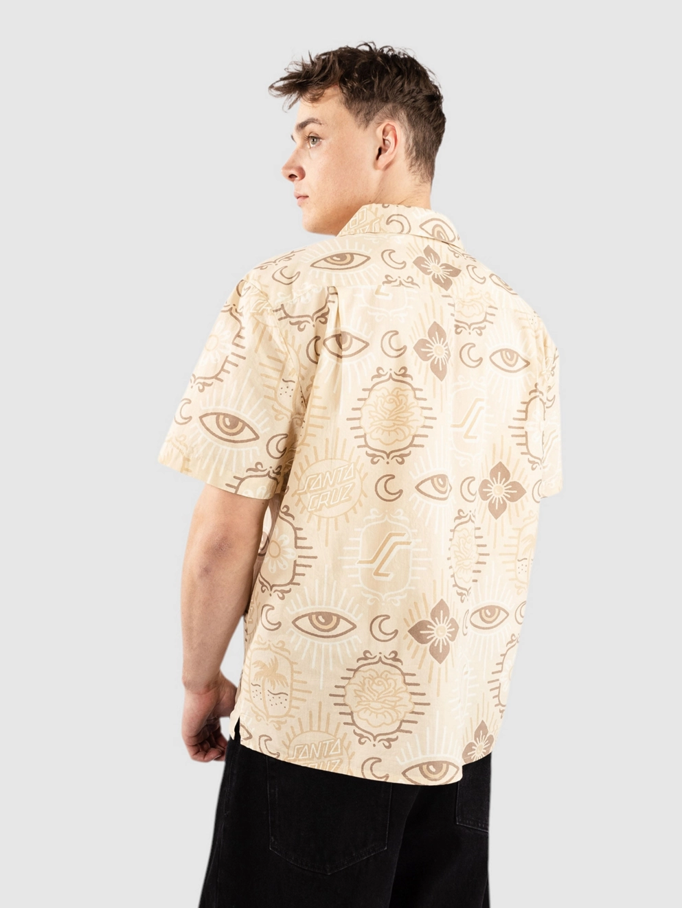Santa Cruz Patchwork Shirt blond wood