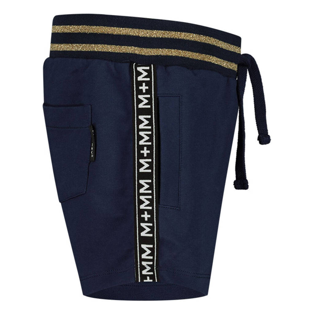 Me & My Monkey regular fit short donkerblauw
