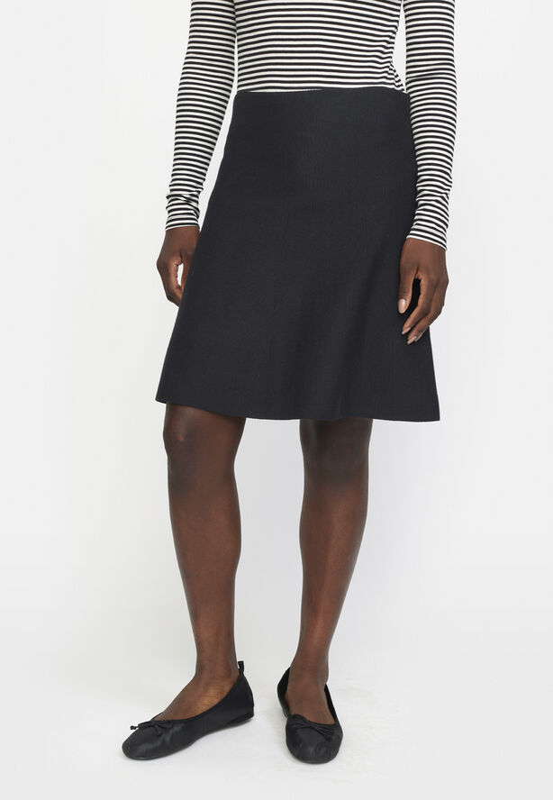 Soft Rebels SRHenrietta Short Skirt Knit Black