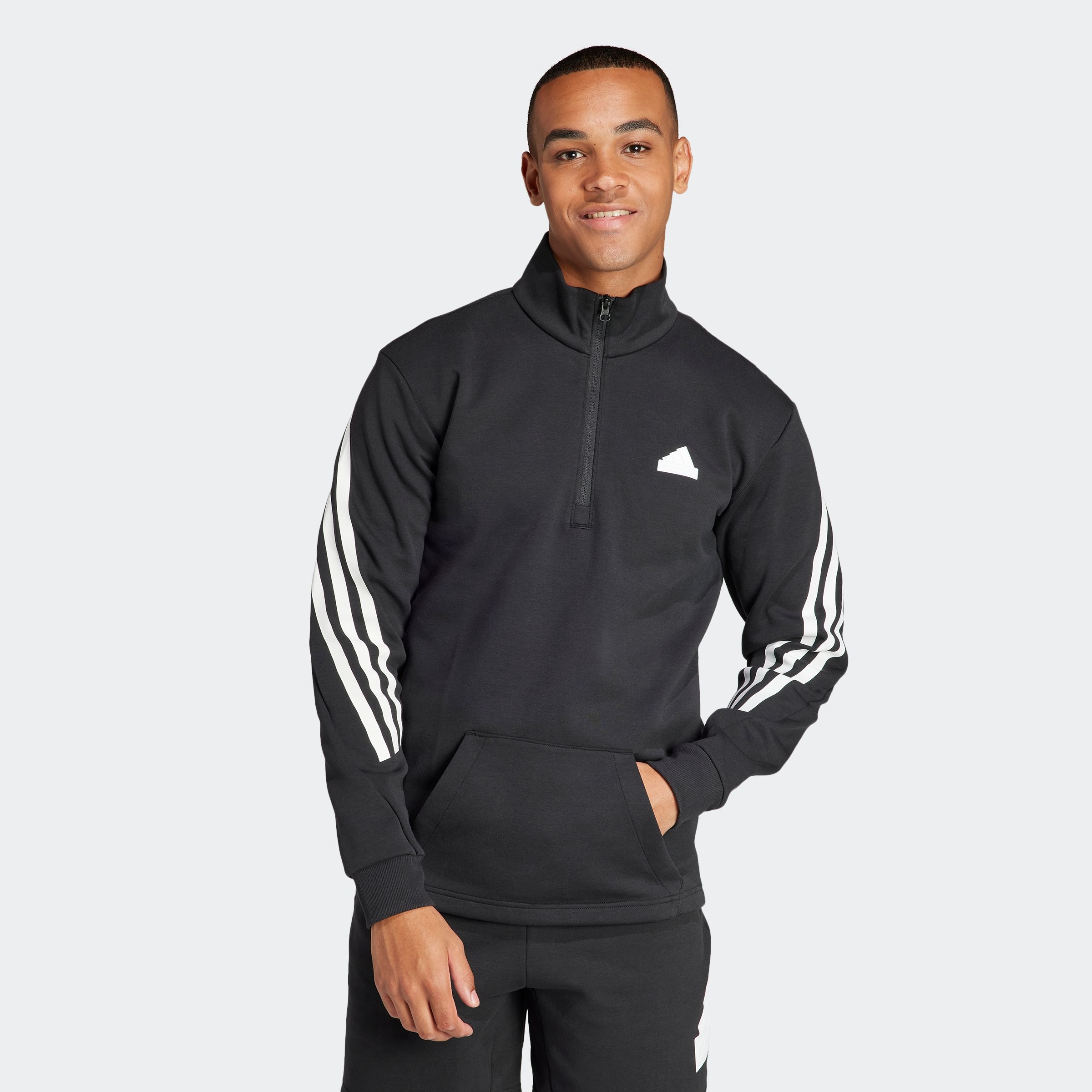 adidas Sportswear Rollkragenpullover »M FI 3S HALFZIP«, 1 Stk.