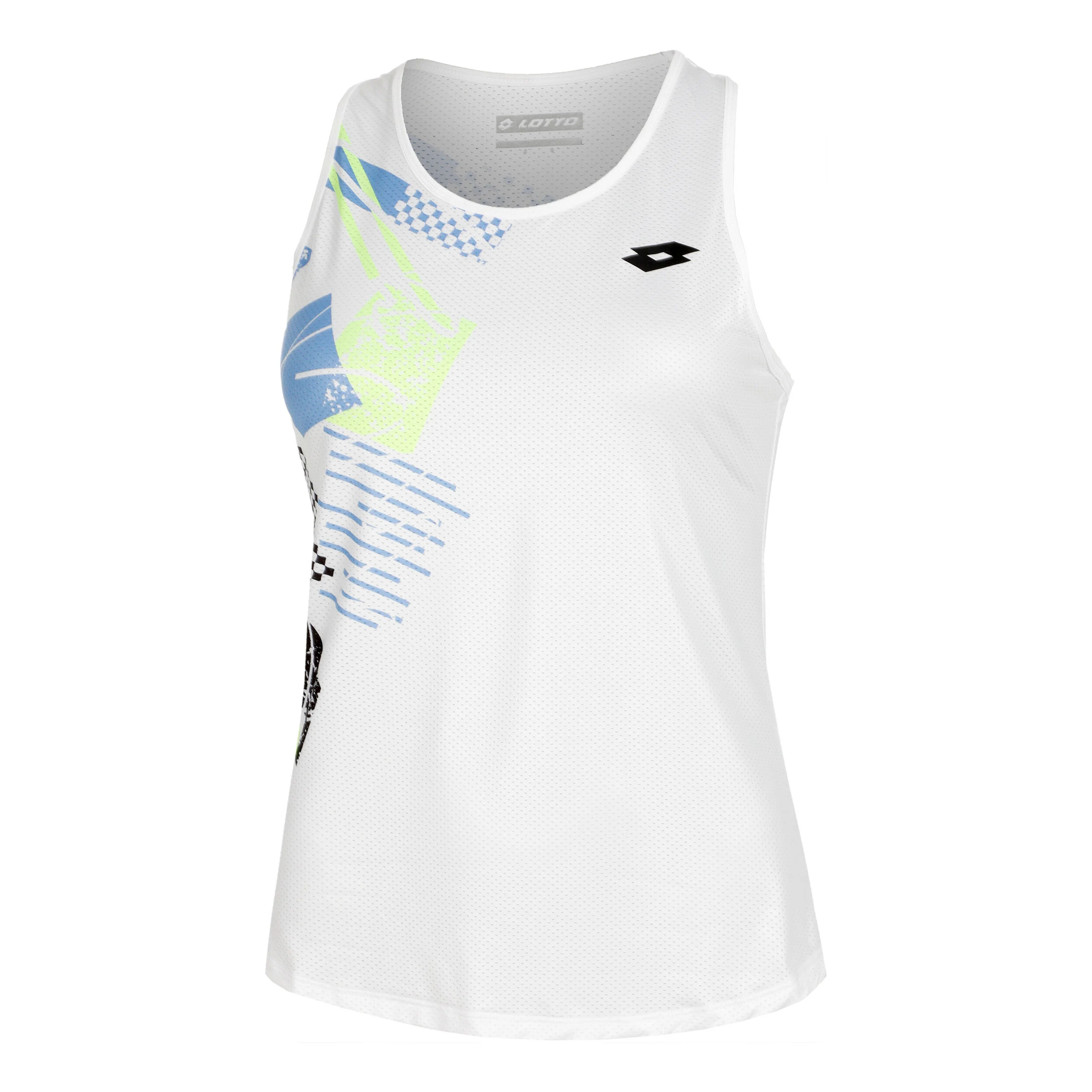 Lotto Tech W I D5 Débardeur Tank Top Femmes - Blanc , Multicouleur
