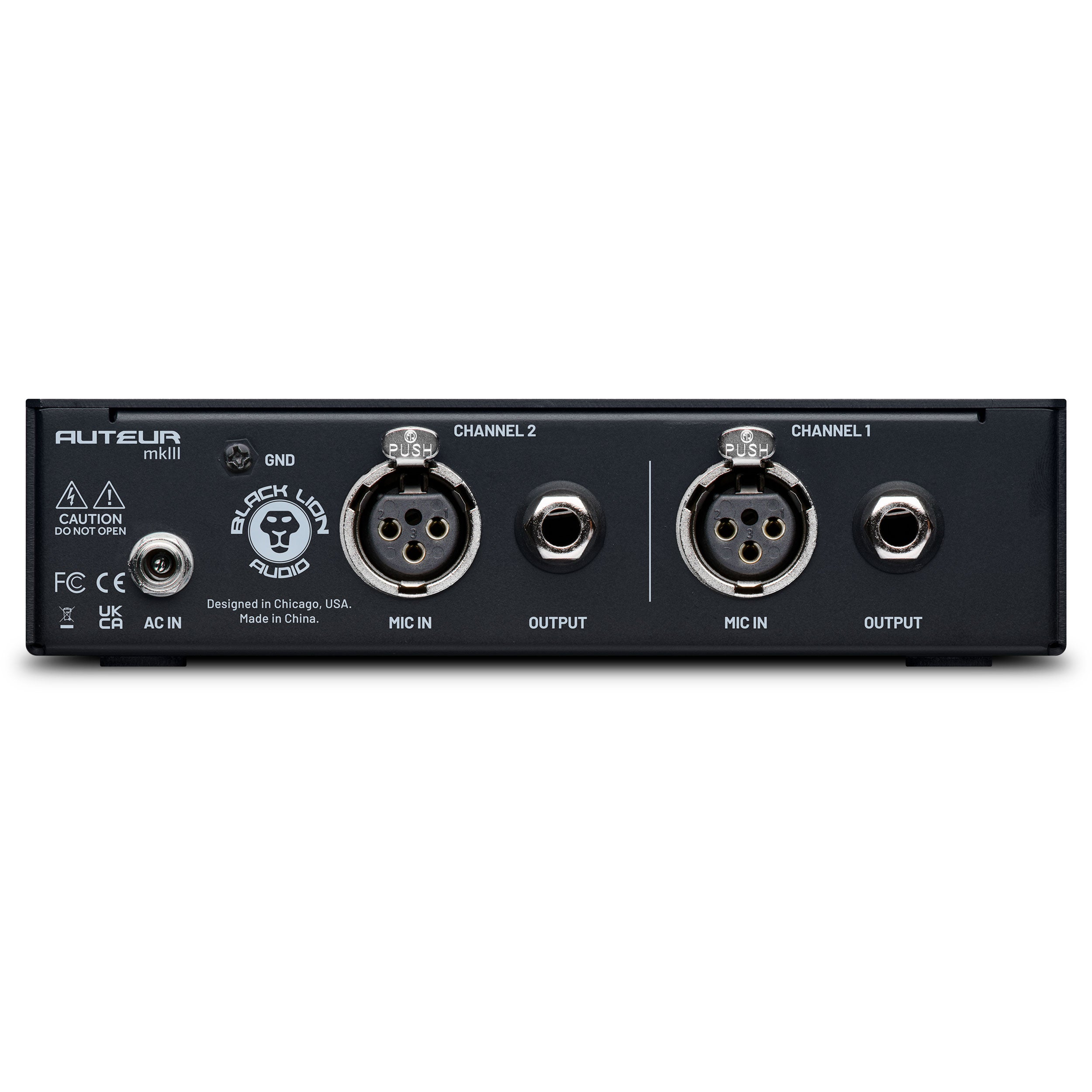 Black Lion Audio Auteur MK3 microfoonvoorversterker