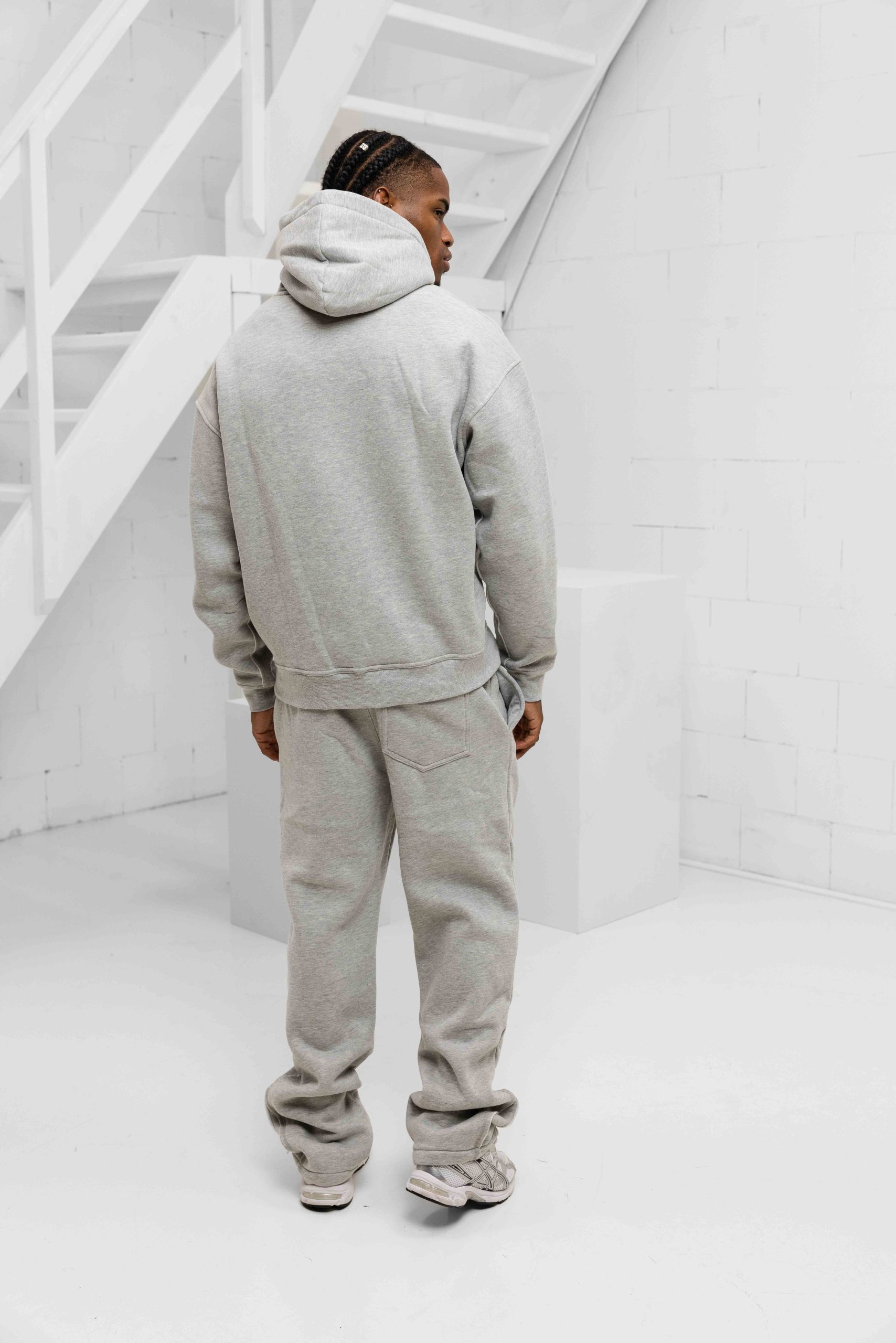 Black Bananas Ripped Monogram Trainingspak Heren Grijs